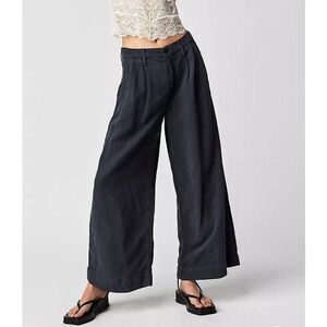 MOTHER High-Waisted Wide Leg Pouty Prep Trousers Size 33